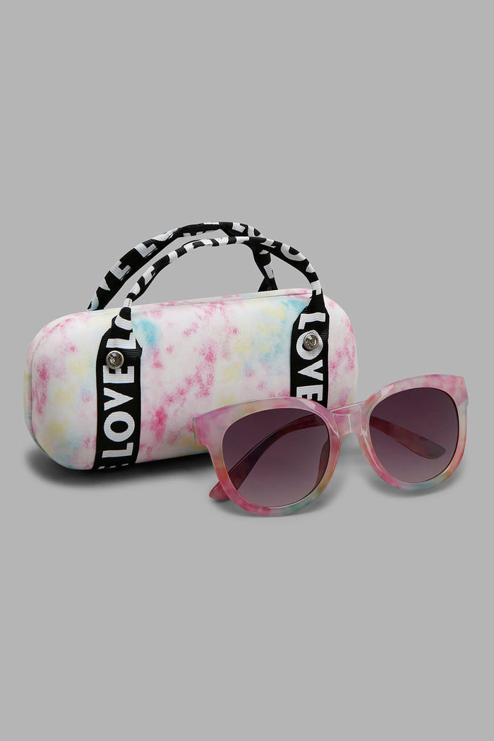 Redtag-Assorted-Oval-Sunglasses-With-Cases-Category:Sunglasses,-Colour:Assorted,-Filter:Girls-Accessories,-GIR-Sunglasses,-New-In,-New-In-GIR-ACC,-Non-Sale,-Section:Girls-(0-to-14Yrs),-W22B-Girls-