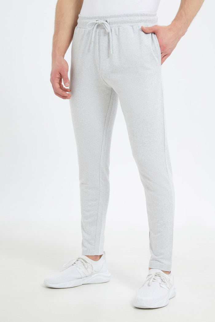 Redtag-Men-Ecru-Singature-Sweatpants-Category:Joggers,-Colour:Ecru,-Deals:New-In,-Dept:Menswear,-Filter:Men's-Clothing,-H1:MWR,-H2:GEN,-H3:SPW,-H4:ATP,-Men-Joggers,-New-In-Men-APL,-Non-Sale,-S23B,-Season:S23B,-Section:Men-Men's-