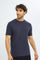 Redtag-Men-Slate-Grey/Black-Shorts-Pyjama-Set-Category:Pyjama-Sets,-Colour:Charcoal,-Deals:New-In,-Filter:Men's-Clothing,-H1:MWR,-H2:GEN,-H3:NWR,-H4:PJS,-Men-Pyjama-Sets,-New-In-Men-APL,-Non-Sale,-S23D,-Season:S23D,-Section:Men-Men's-