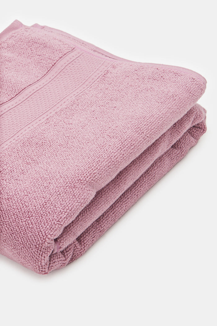 Redtag-purple-bac-towels-126223349--Home-Bathroom-